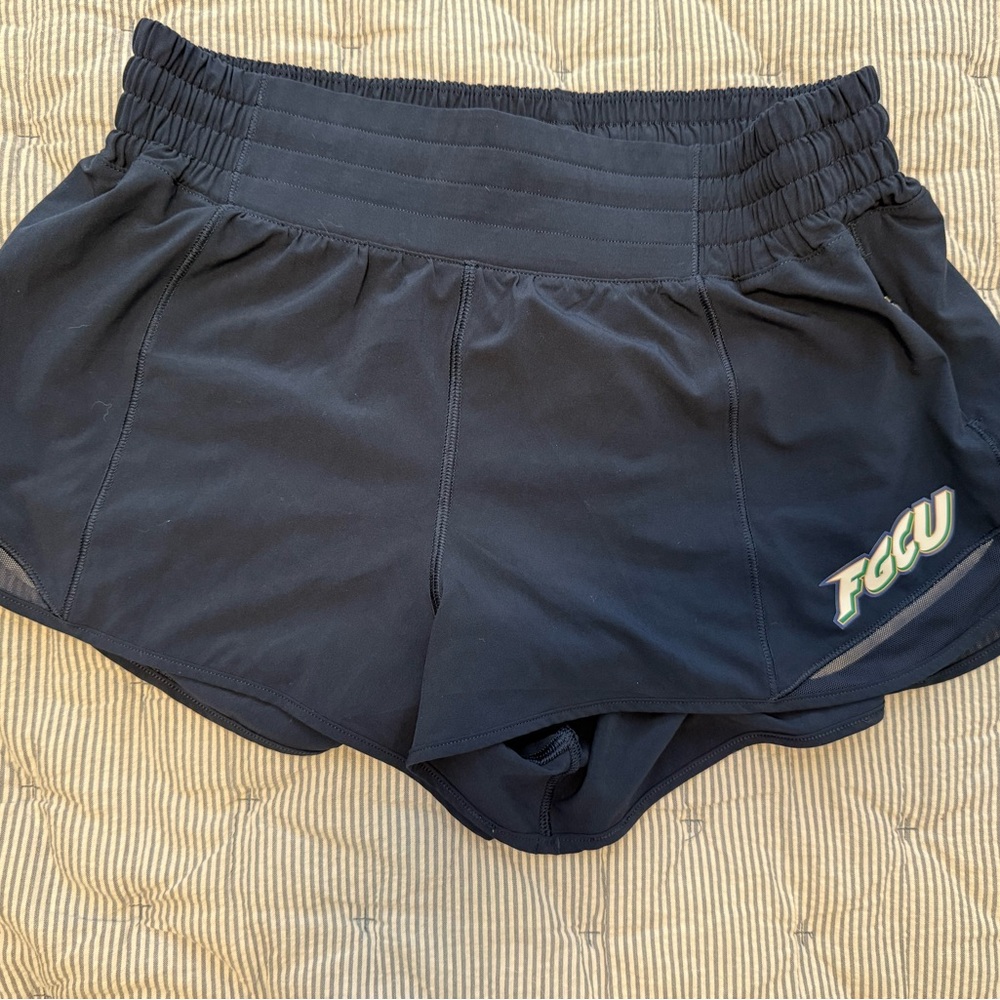 Lululemon Athletica Navy Athletic Shorts Lightweight Performance